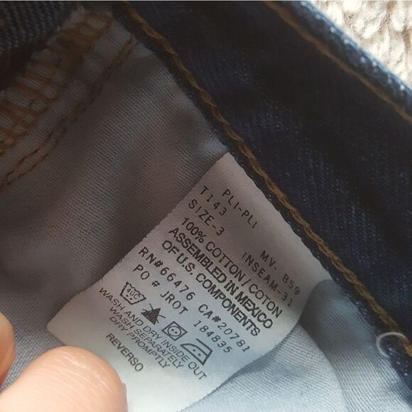 Tommy Hilfiger Vintage Jeans Bootcut Womens Size 3 Dark Wash - Picture 8 of 8